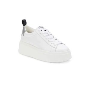 ASH As-Move Leather Platform Sneakers 38 (8) Ivory NEW IN BOX - SOLD OUT